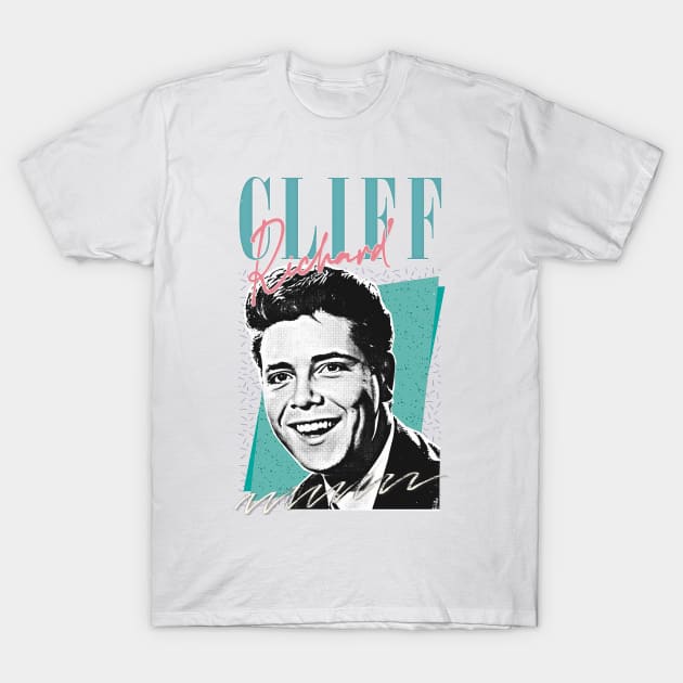 Cliff Richard / 1960s Style Fan Design T-Shirt by DankFutura